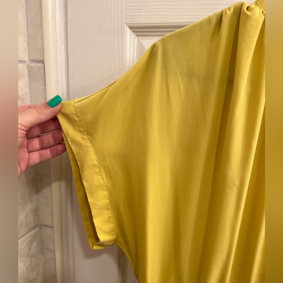 A loves A short sleeve pant jumpsuit with pockets. - Picture 7 of 8